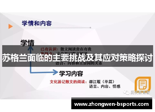 苏格兰面临的主要挑战及其应对策略探讨