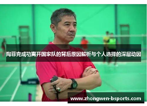 陶菲克成功离开国家队的背后原因解析与个人选择的深层动因